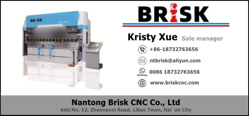 hydraulic sheet bending machine 7